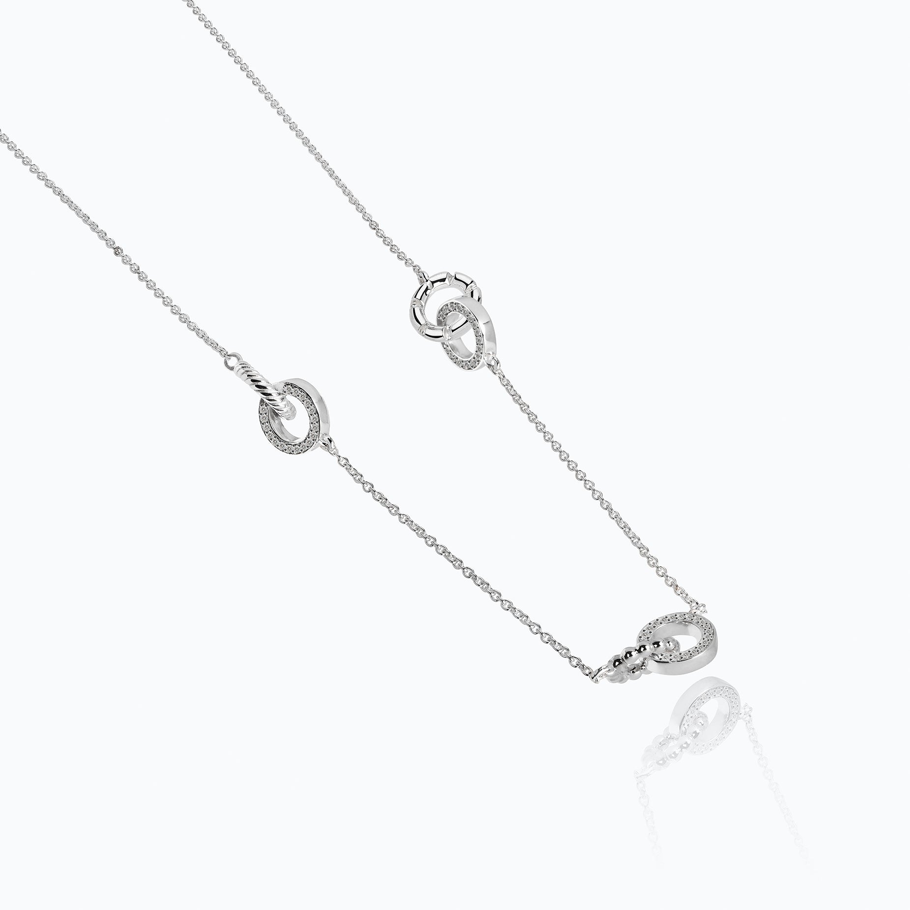 XOCOLATE PRALINE DIAMOND NECKLACE