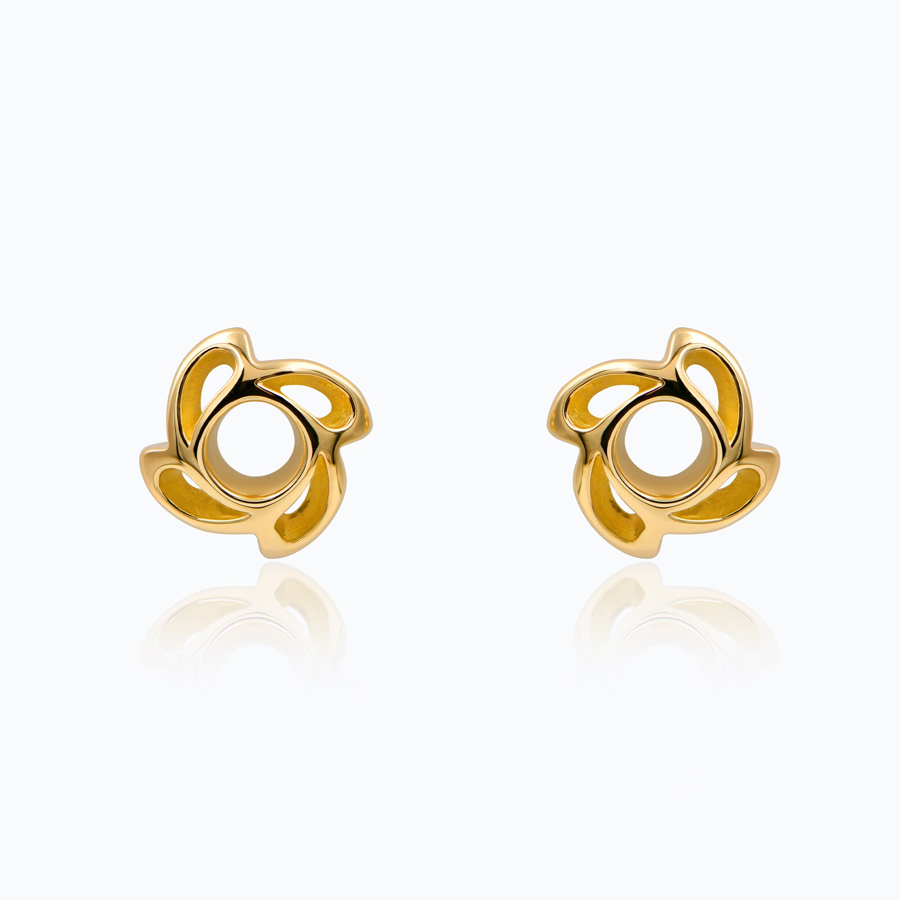 CICEK GOLD EARRINGS