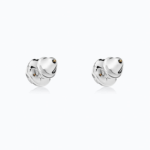 JAGUAR BUTTON STUD EARRINGS