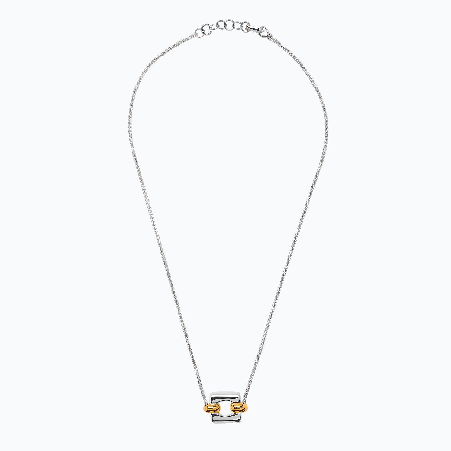 HERENCIA SQUARE AND OVAL PENDANT