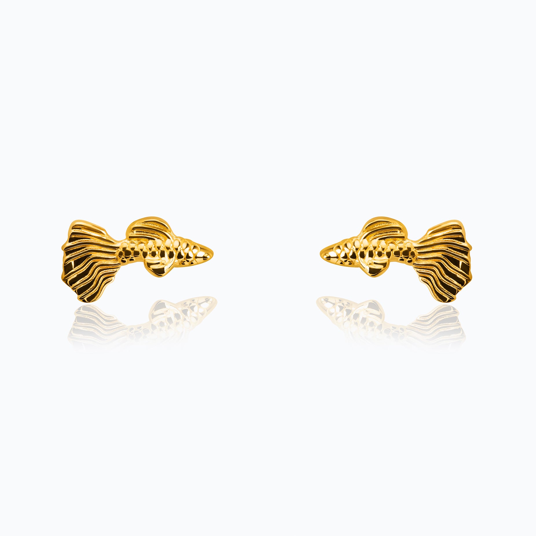 The Golden Fish Earrings
