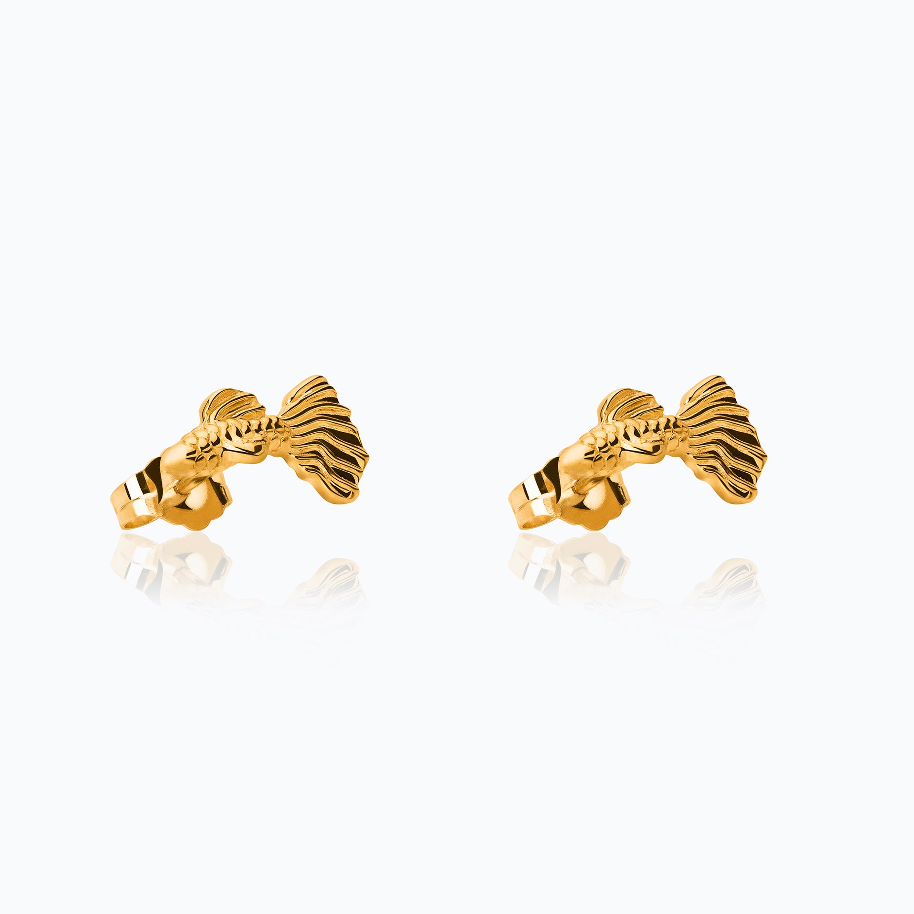 FISH GOLD EARRINGS – TANE USA
