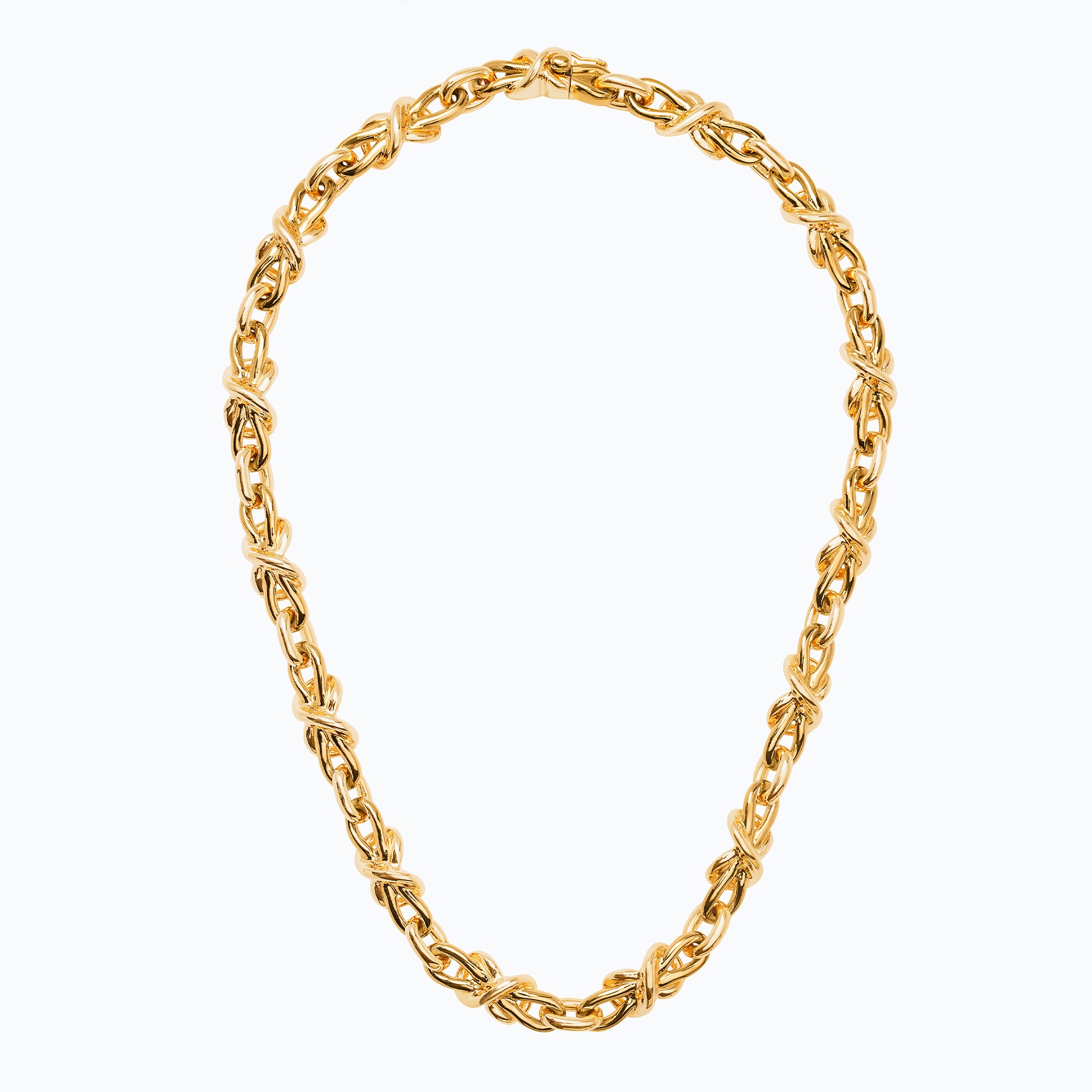 HERENCIA BOW CHOKER GOLD