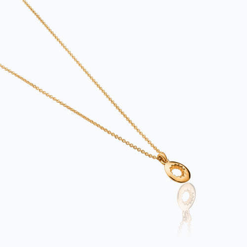UNIVERSE SUN GOLD PENDANT