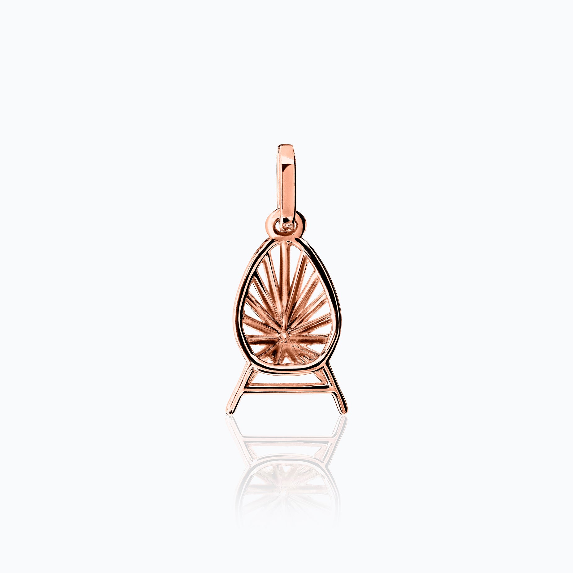 ACAPULCO CHAIR ROSE GOLD CHARM