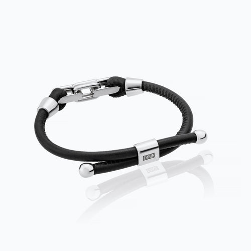 TULE LEATHER DOUBLE BRACELET