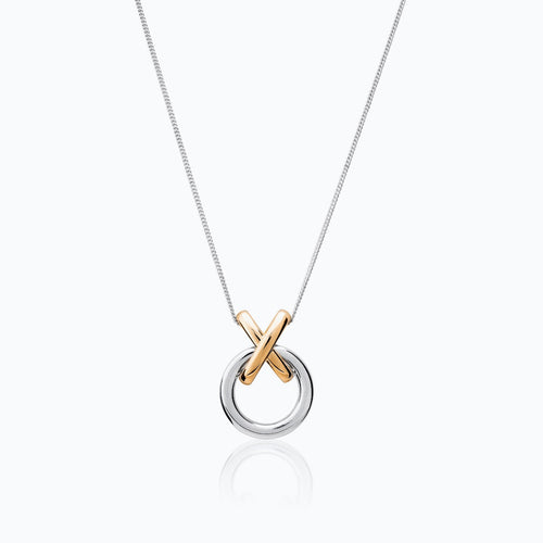 X VERMEIL PENDANT